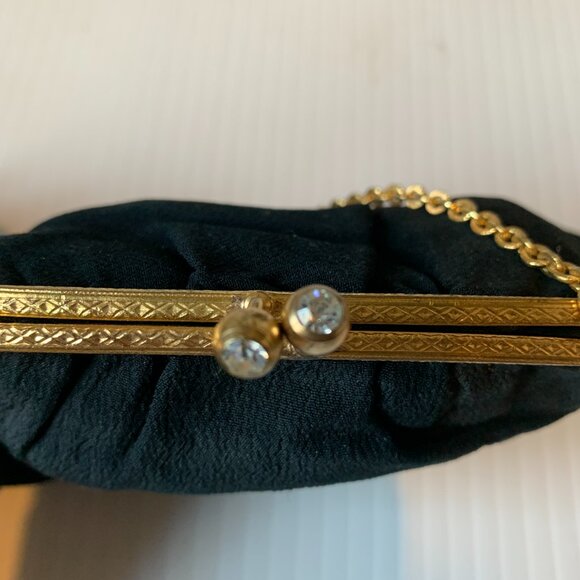 Antique Petit Point Bag Purse, Vintage Needlepoint purse. - Picture 3 of 4